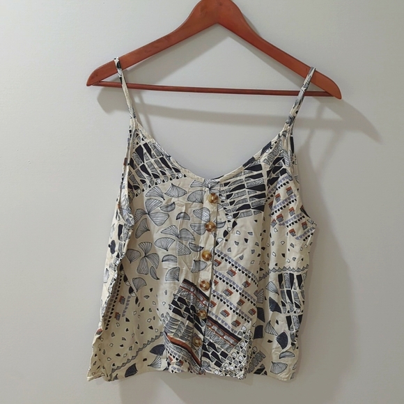 Paper Crane Sleeveless Top - Picture 1 of 2